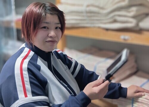新施設と共に成長していくと意気込む槌田さん